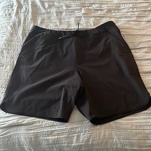 Black Swim Shorts/ Coverup